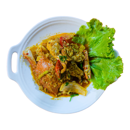 ปูม้าผัดผงกระหรี่