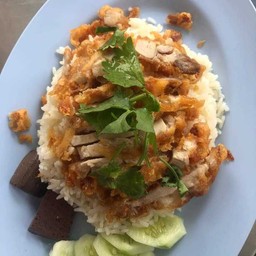 ข้าวมันไก่ทอด