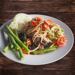 ส้มตำปูปลาร้า