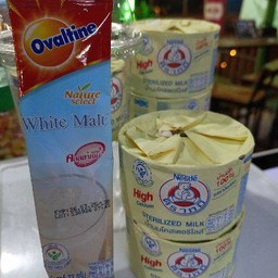 นมหมีไวท์มอลต์ปั่น