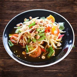 ตำโคราช(ตำไทยใส่ปลาร้า)