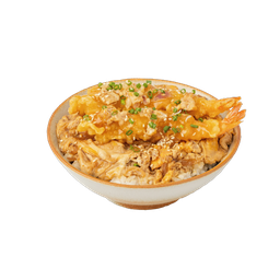 ข้าวหน้ากุ้งเทมปุระ