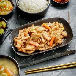 หมูผัดบลูโกกิ