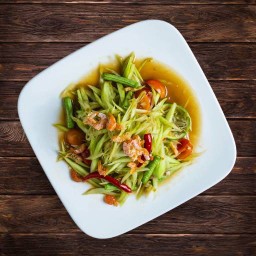 ตำแตง ปูปลาร้า