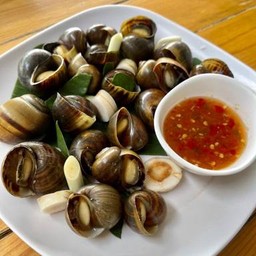 หอยโข่งลวกจิ้ม