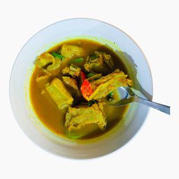 แกงพริกซี่โครงหมู(ถ้วย)