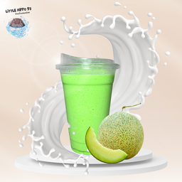 เมล่อนนมสดปั่น