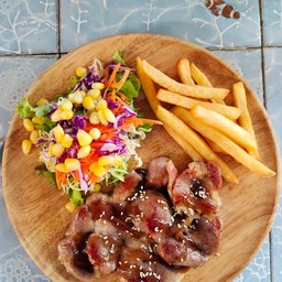 สเต็กสันคอ