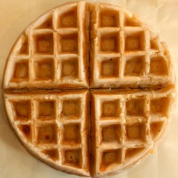 แป้งเปล่า วาฟเฟิลนมสด กลิ่นวานิลลา