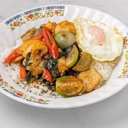 ข้าวราดผัดฉ่า