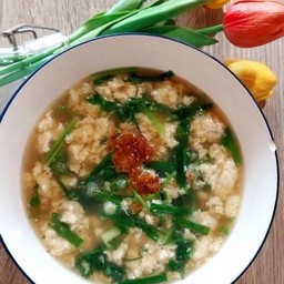 แกงจืดไข่น้ำไม่ทอด