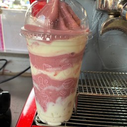 บลูเบอร์รี่โยเกิร์ต Blueberry Yogurt Smoothie