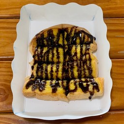 ปังปิ้งเนย-ราดช็อคโกแลต