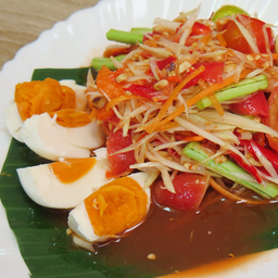 ตำไทไข่เค็ม