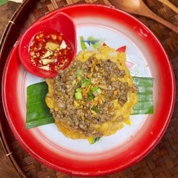 ข้าวไข่ข้นหมูส้บ
