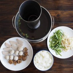 หม้อไฟหมู (ชุดเล็ก)