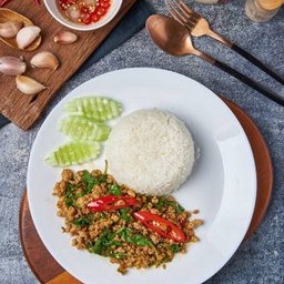 ข้าวกะเพราหมู