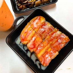 ปังปิ้งซอสสตอเบอรี่ 2แผ่น