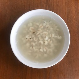 ลูกเดือยต้มบำรุงร่างกายย