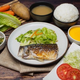 ชุดสเต็กปลาซาบะ