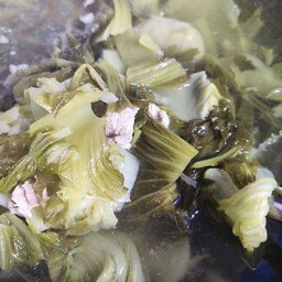 ต้มจืดผักกาดดอง