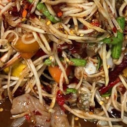 ลาบนัว   ครัวอีสาน บ้านยวม