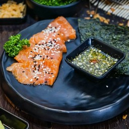 แซลมอนดองซีอิ๊ว