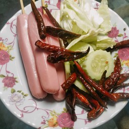 ไส้กรอกนมชมพู