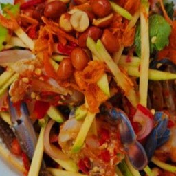 ยำมะม่วงปูม้า