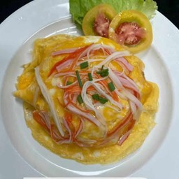 ข้าวไข่ข้นหน้าปูอัด