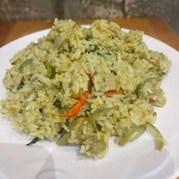 ข้าวผัดแกงเขียวหวาน