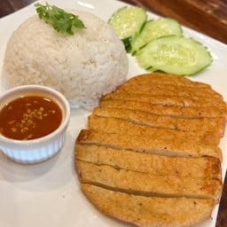 ข้าวหมูยอทอด