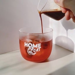 Skinny Strawberry Iced Americano
