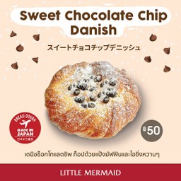 Sweet Chocolate Chip  Danish