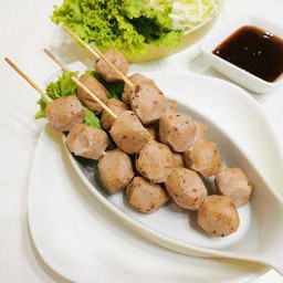 ลูกชิ้นเห็ดหอมแท้ (ชุด 5 ไม้)