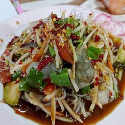 ฟ้าใสส้มตำ ตำเส้นเล็ก ฟ้าใสสาขา1