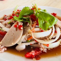 Spicy Vietnamese Sausage Salad