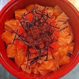 ด้งแชลมอล+ใข่กุ้ง+ไข่ปลา