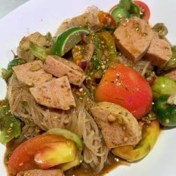 ตำเส้น_หมูยอ