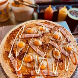 ดาวลูกไก่+พริกเผา+แฮม