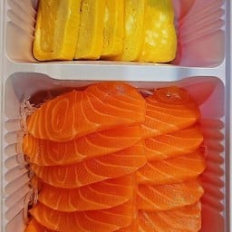 แซลมอน+ไข่หวานชีส(คู่ฟินราคาน่ารัก)