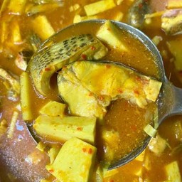 แกงส้มปลาจาระเม็ด กับ ยอดมะพร้าว มะละกอ หรอยหนัด✨️ (ถุงพิเศษ)