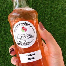 คอมบูชารสดอกกุหลาบ