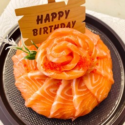 เค้กกลมมีข้าว