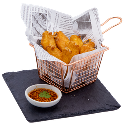 ปีกไก่ทอดน้ำปลา. Fried Chicken Wings With Fish Sauce