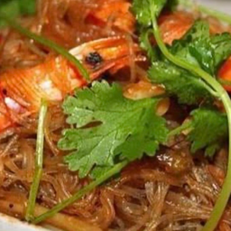 กุ้งอบวุ้นเส้น