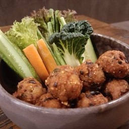 ลาบทอด(ไก่)