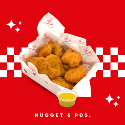 นักเก็ตไก่ 6 ชิ้น