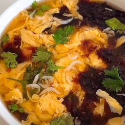 ซุปไข่สาหร่าย