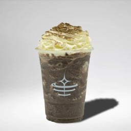 Dark Chocolate Houjicha Frappe ดาร์กช็อกโกแลต ฮูจิฉะ เฟร็ปเป้